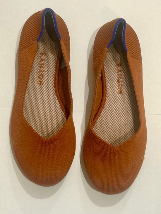 Rothy's Shoes - Rothy's Persimmon Round Toe Women’s  Flats Shoes Size 7.5